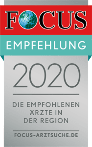 Focus Empfehlung - Empfohlene Ärztin der Region 2020