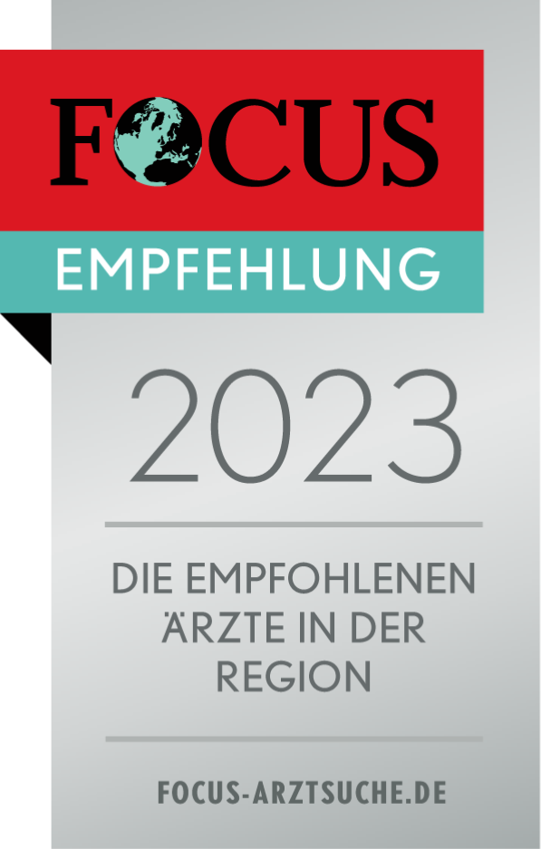 Focus Empfehlung - Empfohlene Ärztin der Region 2023